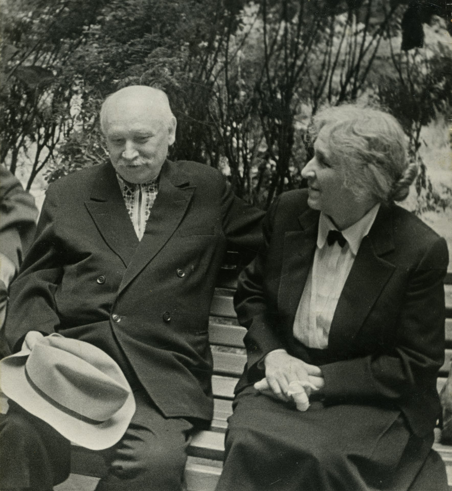 Григорій Верьовка і Елеонора Скрипчинська, 1960-і(?)